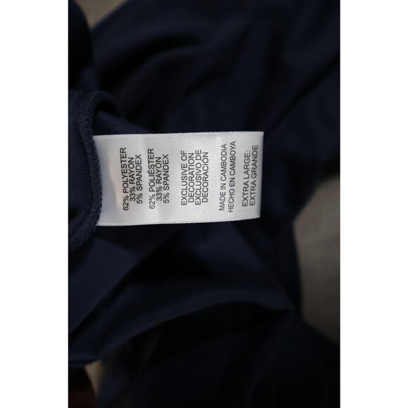 Tommy Bahama Pants Mens XL Navy Blue Lounge Joggers Drawstring Polyester Blend - Picture 8 of 10